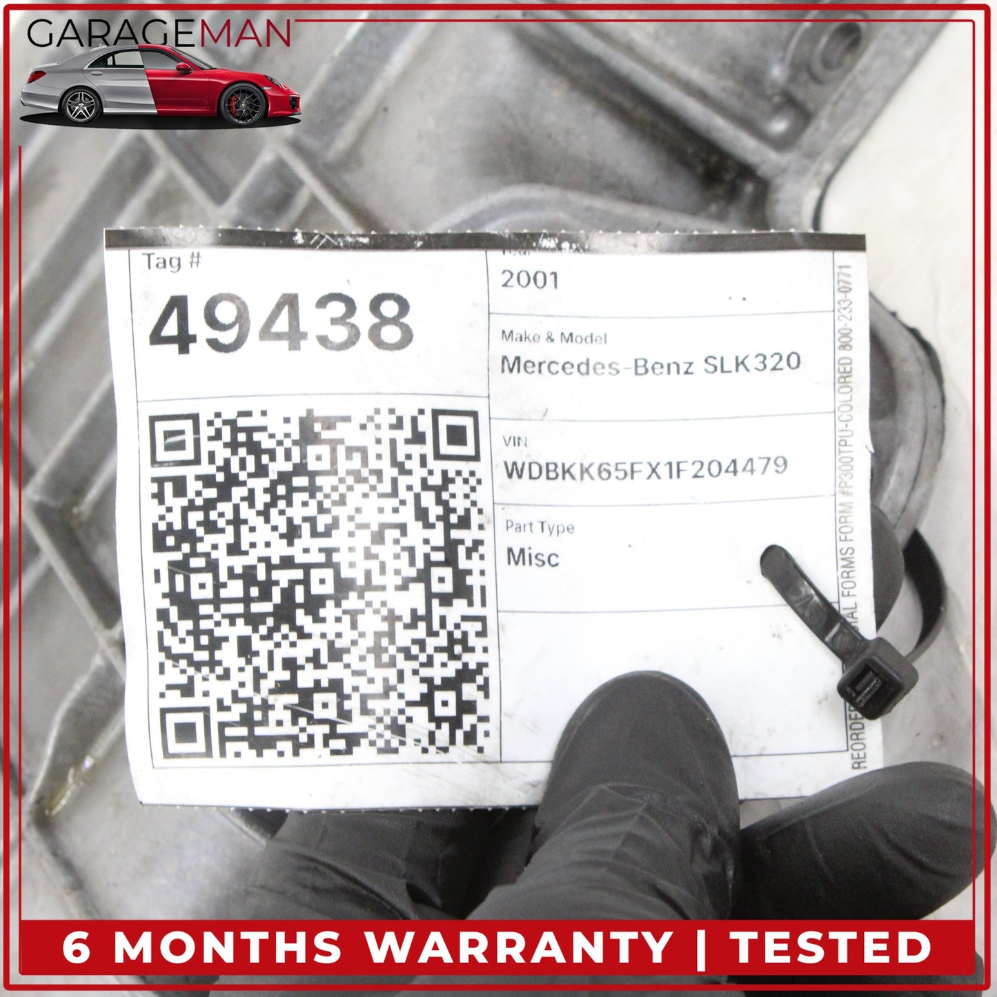 1998-2006 Mercedes R170 SLK320 E320 ML320 M112 Lower Oil Pan 1120140603 OEM