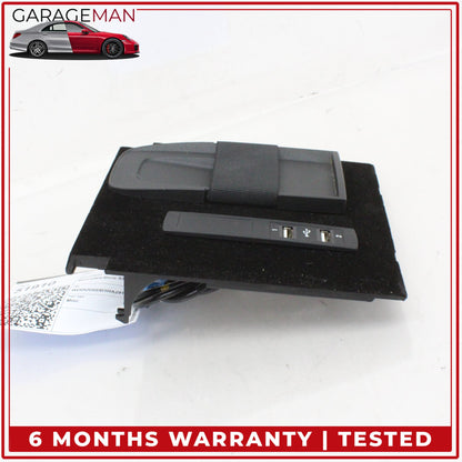 2014-2017 Mercedes W222 S550e S63 AMG Center Console Socket USB Port w/ Trim OEM