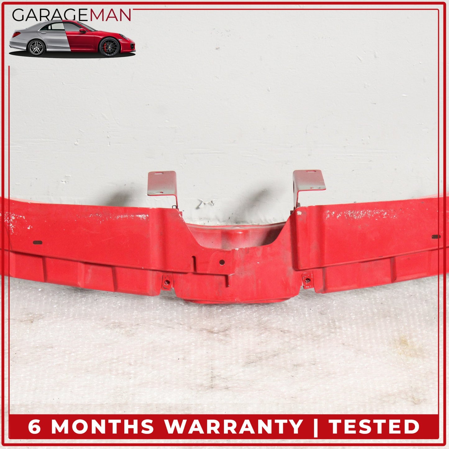 2002-2005 Ford Thunderbird Front Header Headlight Panel Bracket Red OEM