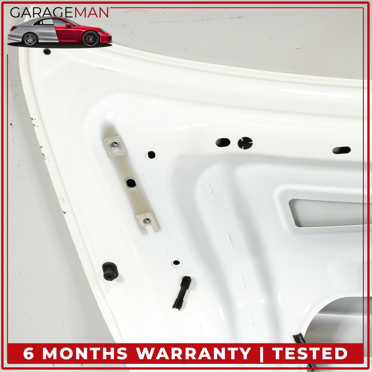 2017-2020 Mercedes W213 E300 Rear Trunk Lid Panel Assembly Polar White OEM