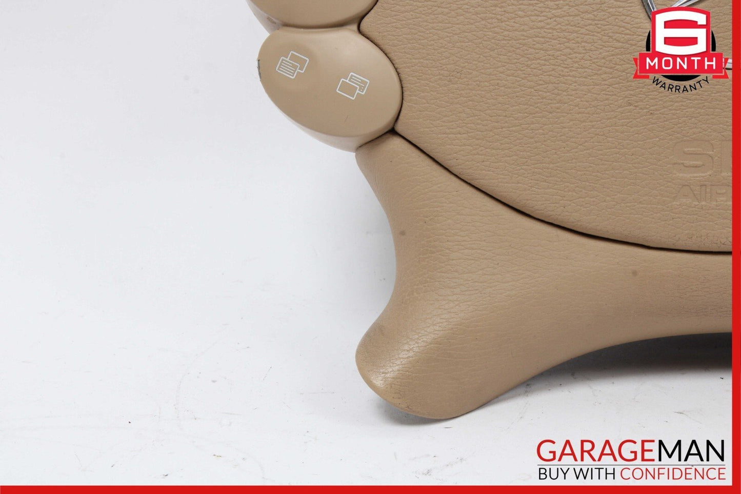 03-12 Mercedes W219 CLS500 E350 SL500 Steering Wheel Airbag Air Bag Brown OEM