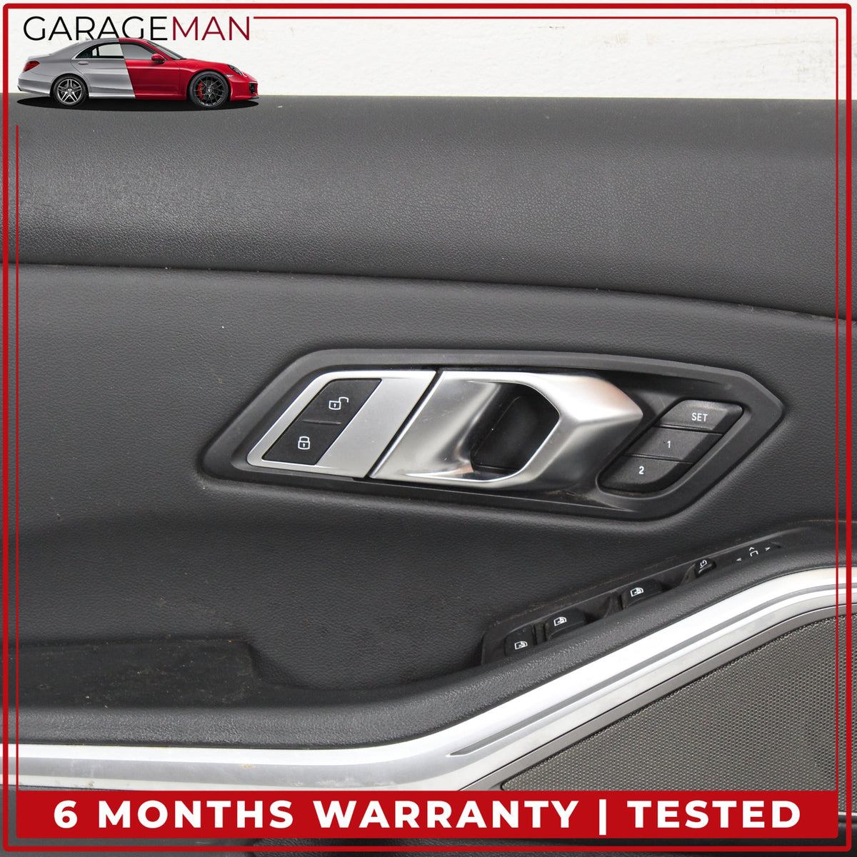 2019-2025 BMW M340i G20 Front Left Driver Side Interior Door Trim Panel OEM