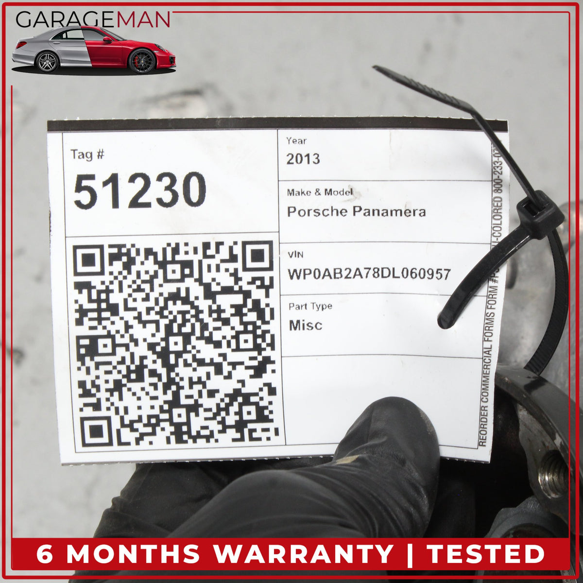 2010-2013 Porsche Panamera970 S 4.8L RWD Automatic Transmission Gearbox OEM 130k