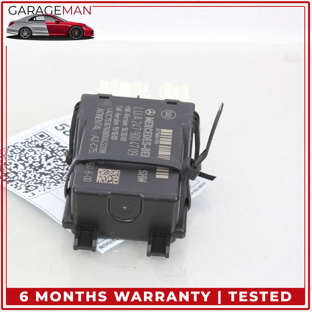 2019-2023 Mercedes W177 A220 Front Right Seat Control Module 2479004709 OEM