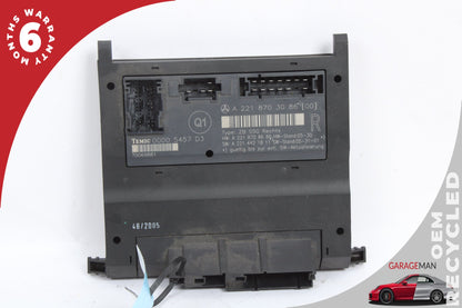2007-2013 Mercedes W221 S550 Front Right Side Under Seat Control Module Unit OEM