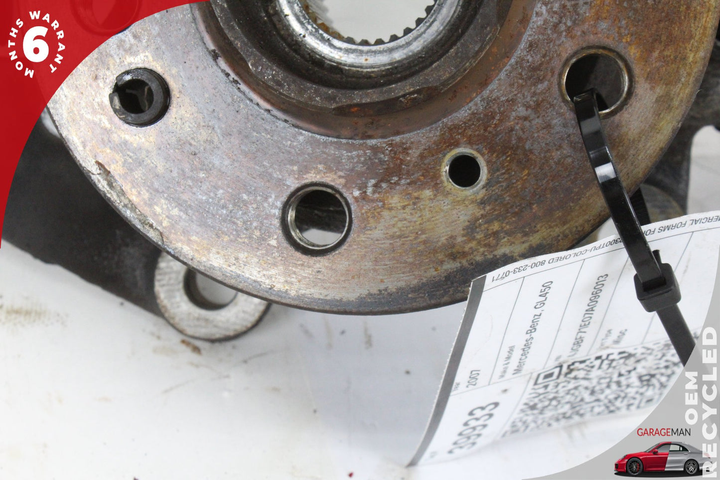 2006-2012 Mercedes X164 GL450 Front Left Side Spindle Knuckle Wheel Hub OEM