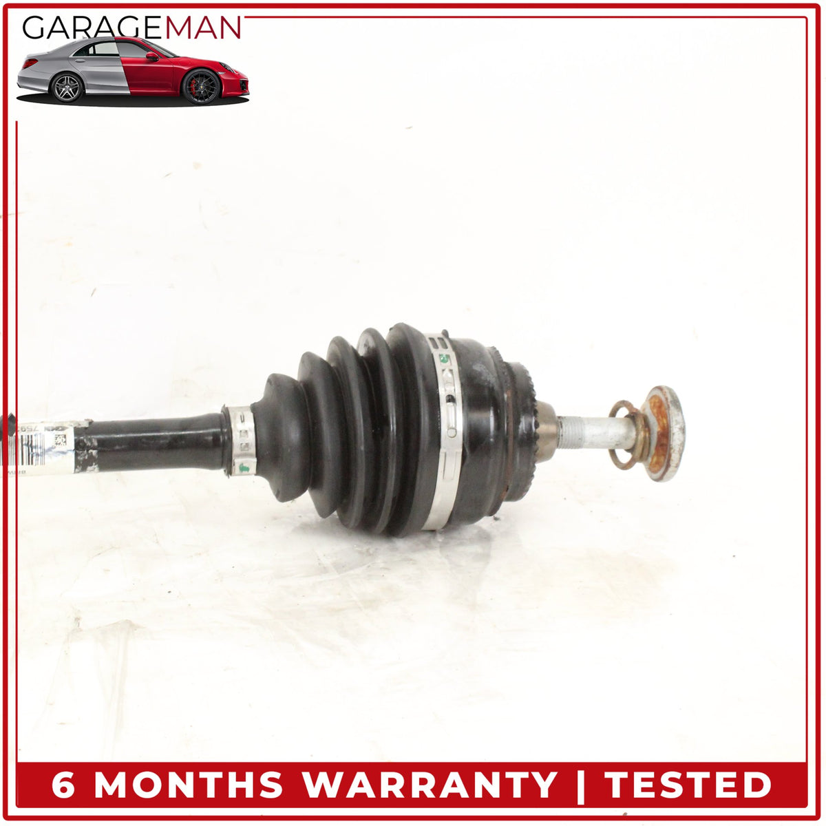2013-2019 BMW 650i F06 AWD Front Left Side Axle Half Shaft 7593043 OEM