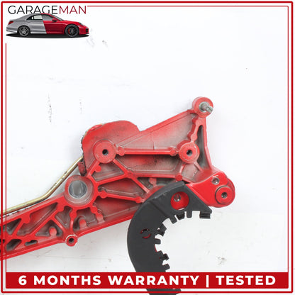 1999-2012 Porsche 911 Left and Right Convertible Top Cover Red Hinge Set OEM