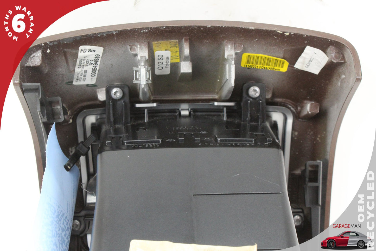 07-13 Mercedes-Benz S550 W221 Rear Center Console A/C Air Vent Trim 2216801639