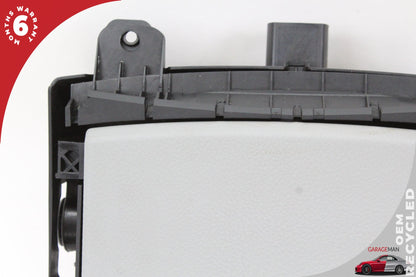 2012-2018 Audi A6 C7 Front Center Console Dual Cup Holder Gray 4G0862534 OEM