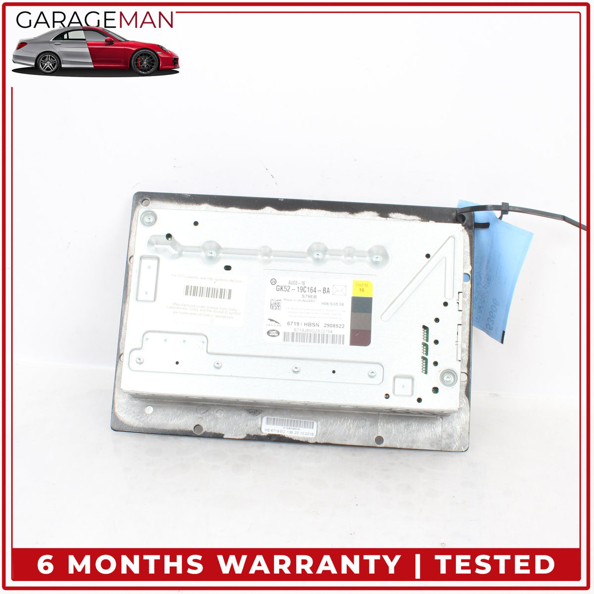 2012-2019 Jaguar F-Type X152 1200W Meridian Stereo Audio Amplifier AMP OEM