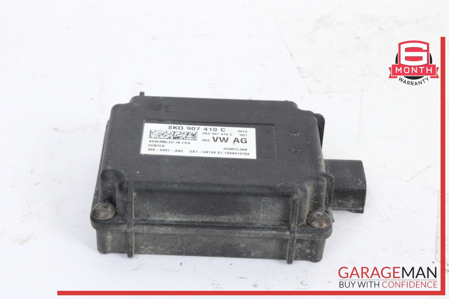 2008-2015 Audi TT 8J HomeLink Garage Door Opener Control Module 8K0907410C OEM