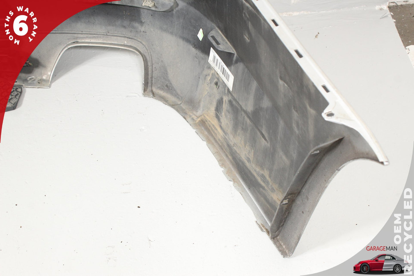 2011-2013 BMW 550i F10 Sedan Rear Bumper Cover 7238520 Titansilber Metallic