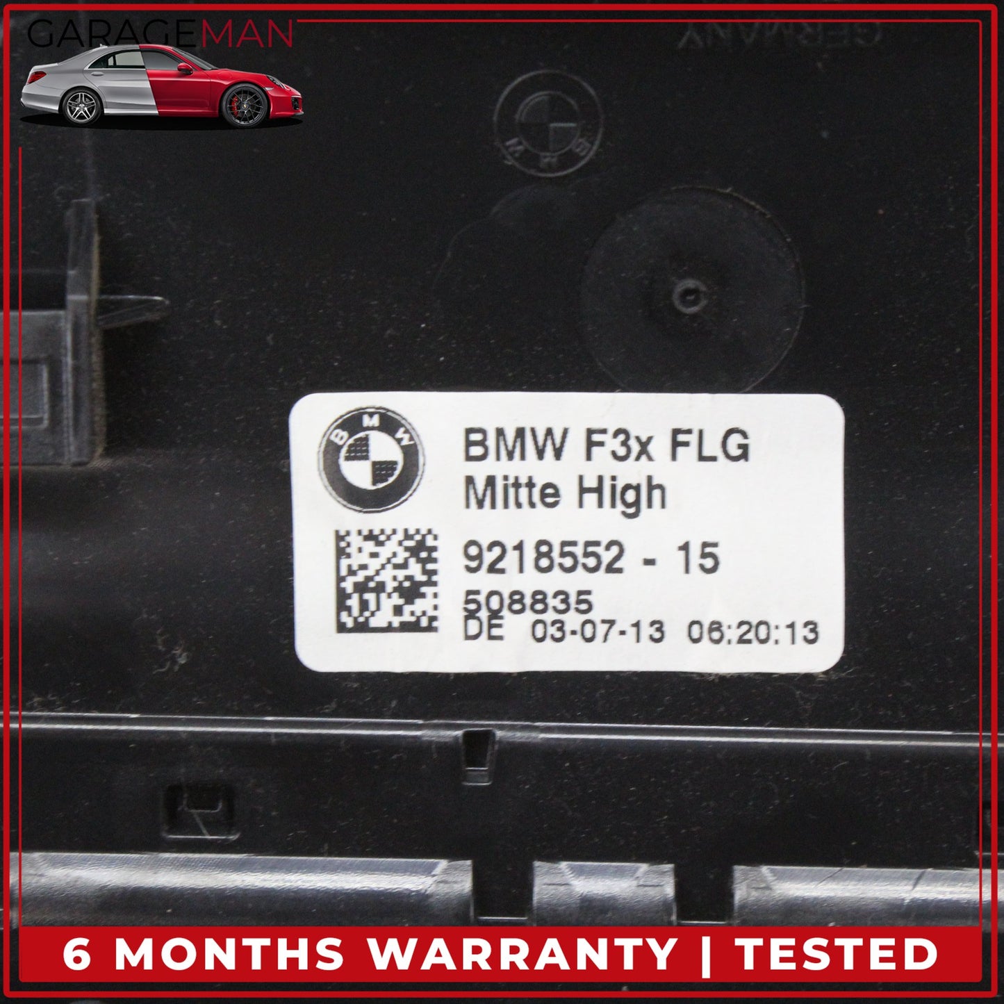 2014-2018 BMW 328d Sedan Center Dash Air AC A/C Heater Vent 9218552 OEM