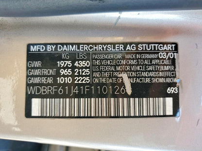 2005 Mercedes-Benz C240 W203