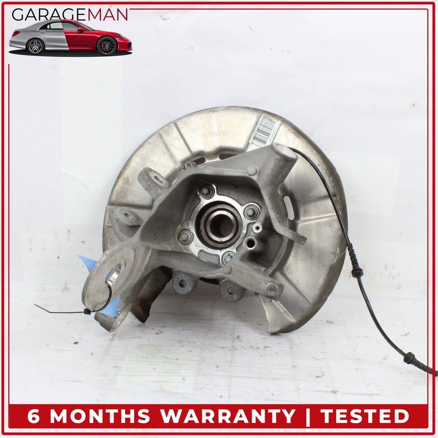 2010-2017 BMW 550i F07 Rear Right Side Spindle Knuckle Wheel Hub 6797308 OEM