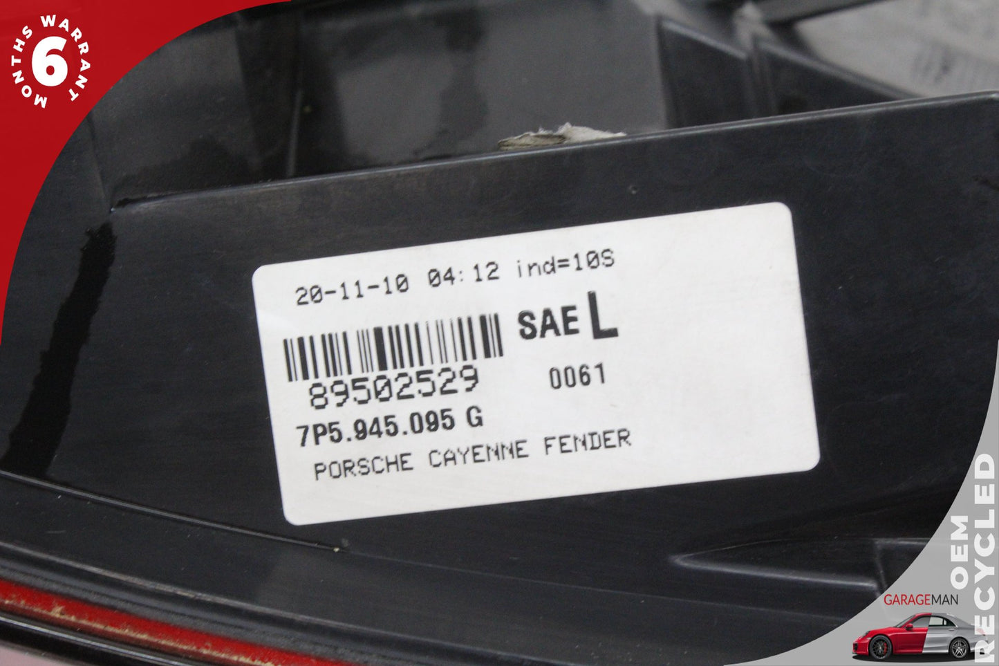 2011-2014 Porsche Cayenne 958 Rear Left Side Outer Tail Light 7P5945095G OEM
