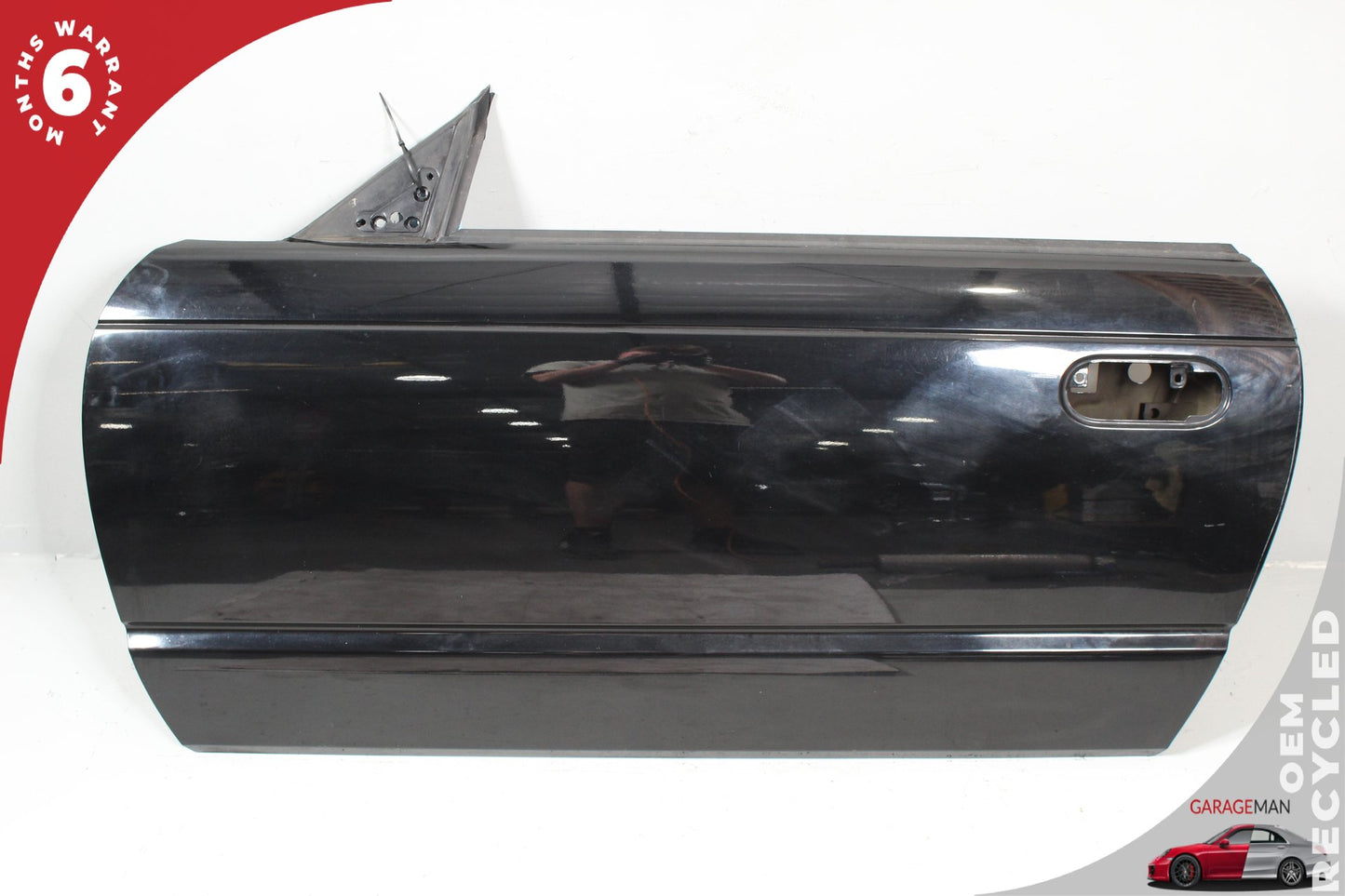 2002-2005 Ford Thunderbird Front Left Side Door Shell Black 1W6Z7620125AA OEM