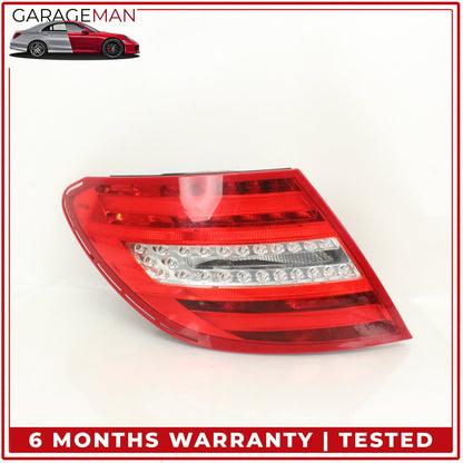 2012-2014 Mercedes W204 C250 Rear Left Side LED Tail Light Lamp 2049060603 OEM
