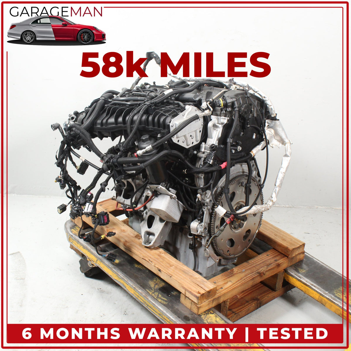 2016-2021 BMW 430i Gran Coupe RWD 2.0L I4 Engine Motor Assembly B46B20B mileage 57k