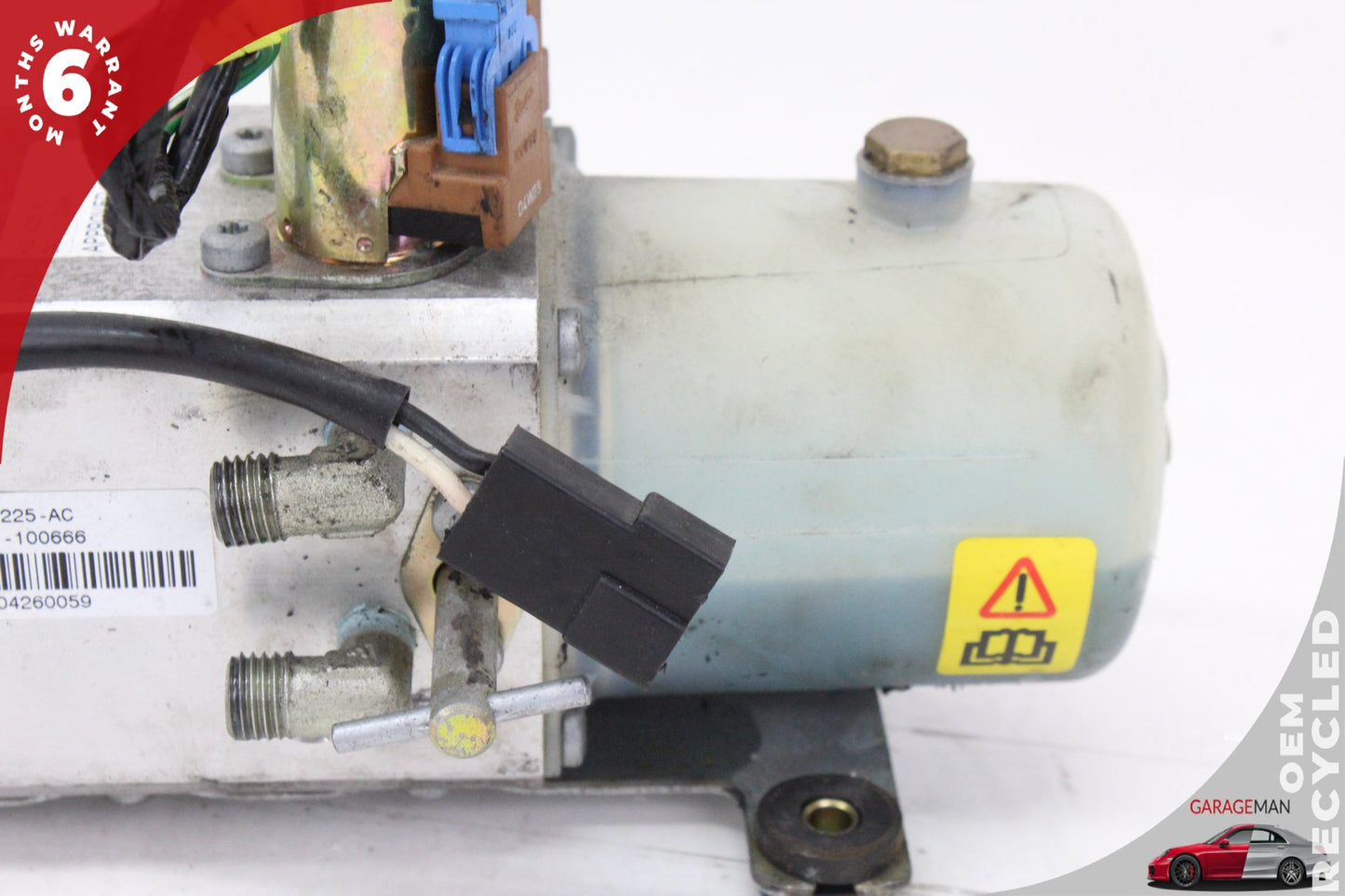 1997-2006 Jaguar XK8 X100 Convertible Top Hydraulic Pump Motor HJD8225AC OEM