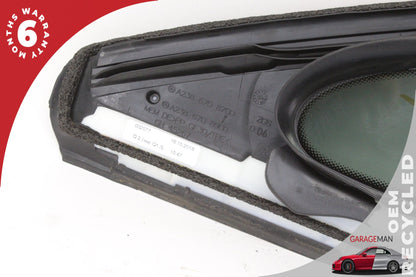 2018-2023 Mercedes W238 E450 E400 Coupe Rear Left Side Quarter Window Glass OEM