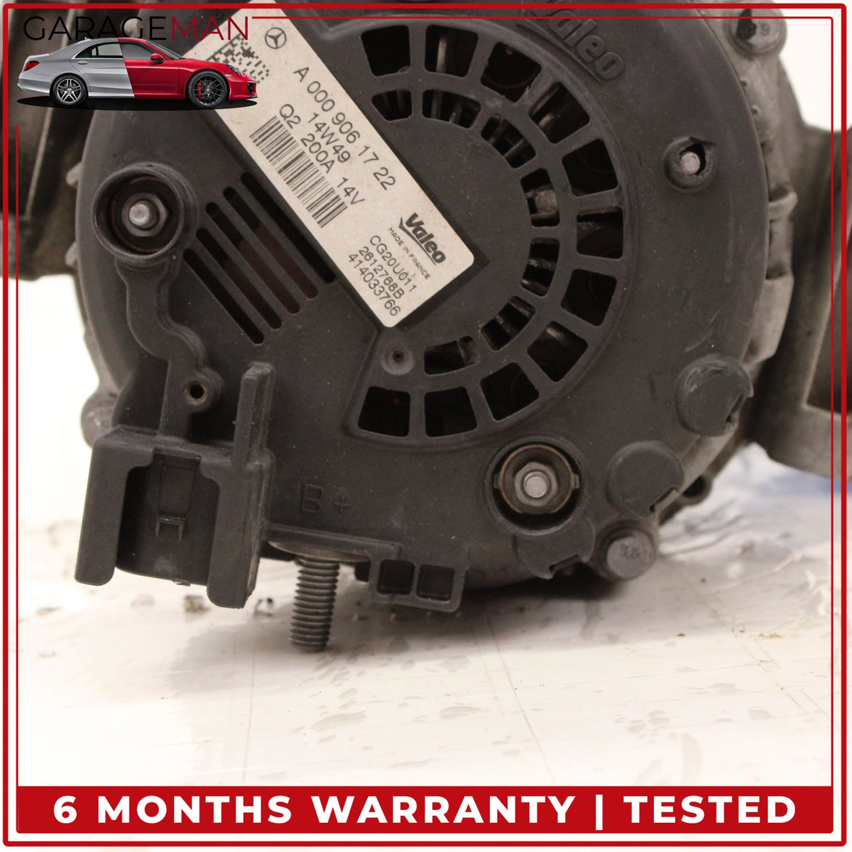 2014-2017 Mercedes W212 E400 E350 E550 Generator Alternator 0009061722 OEM