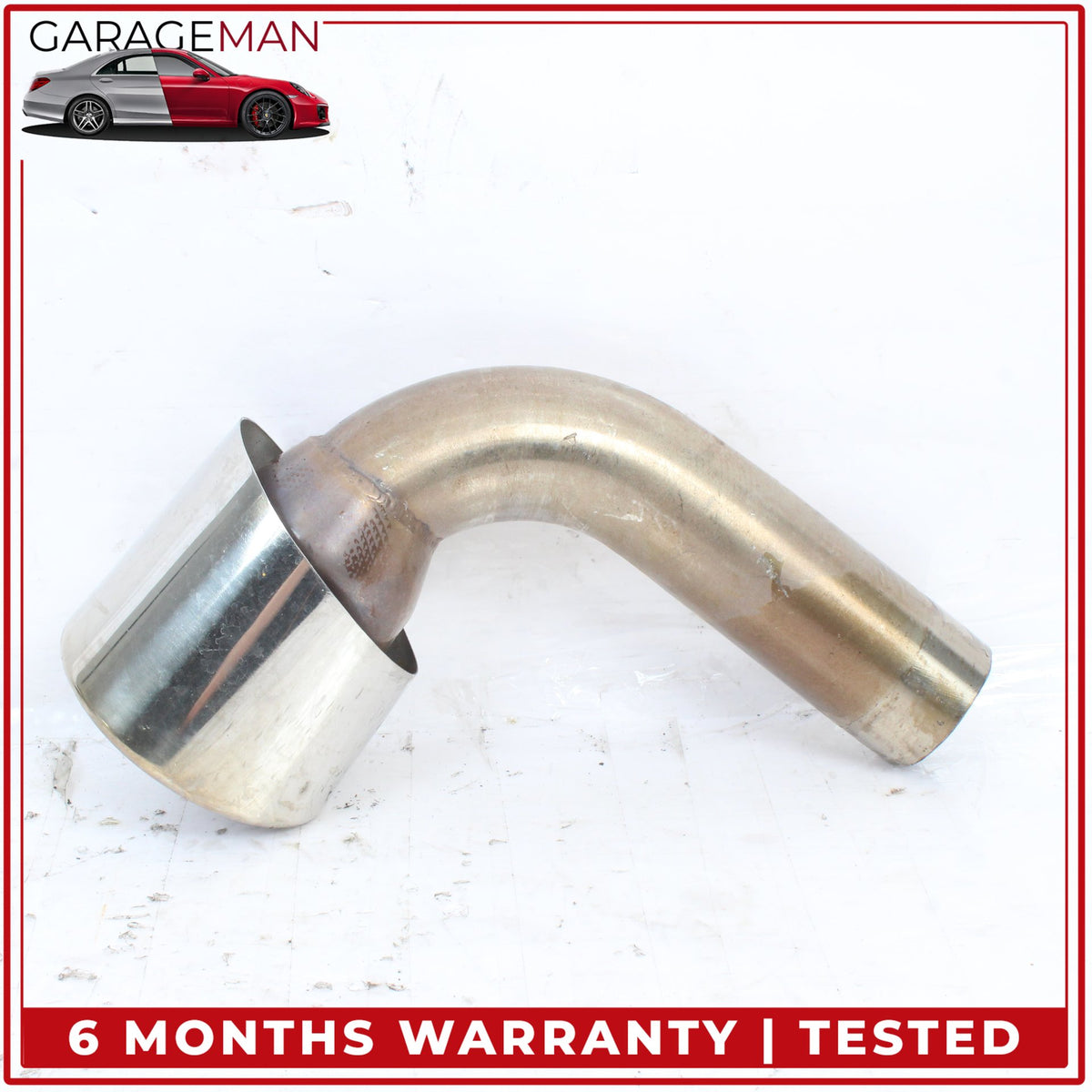 1999-2001 Porsche 911 Carrera Rear Exhaust Muffler Oval Tail Pipe Tip Pair OEM