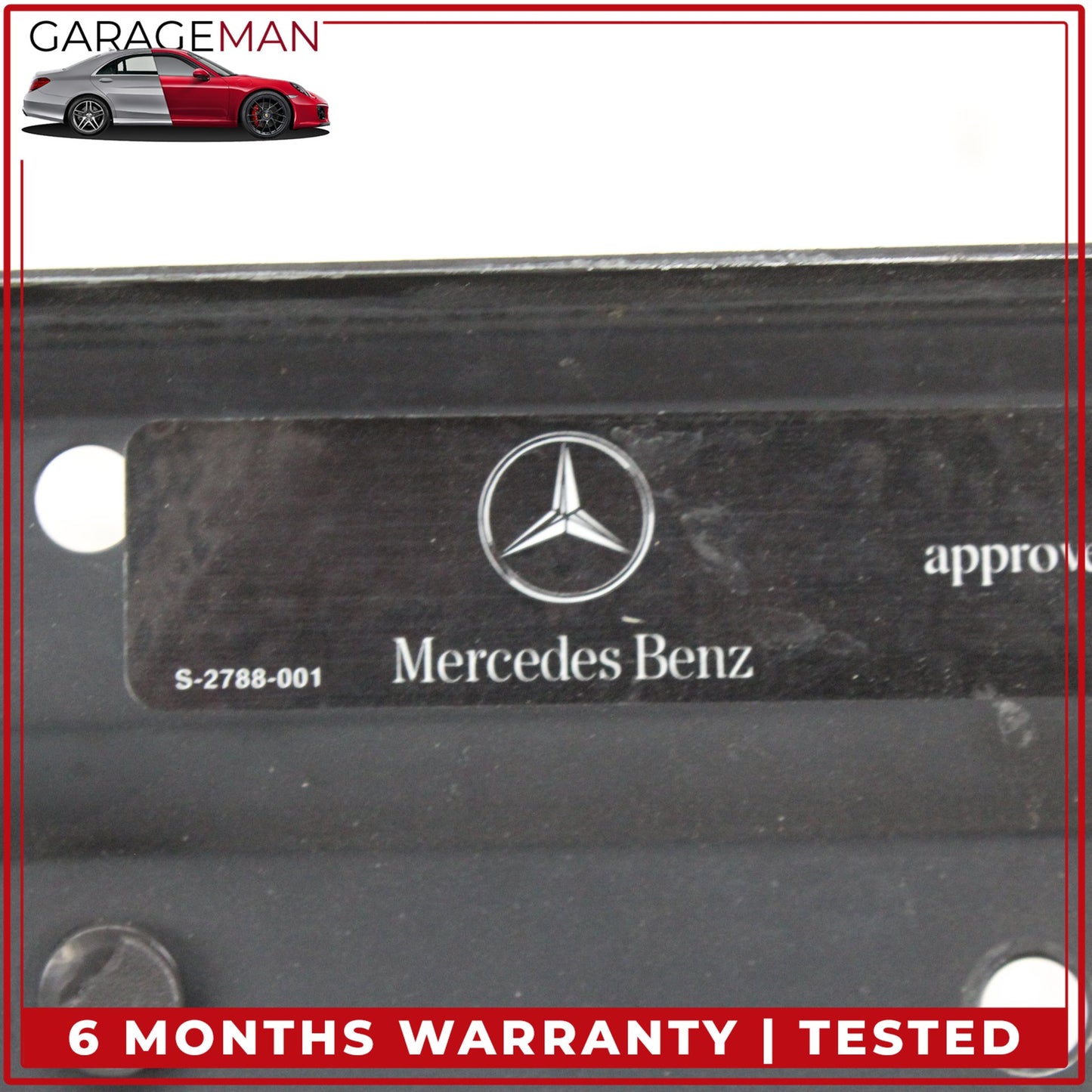 2006-2011 Mercedes-Benz CLS500 W219 Front Radiator Upper Support Tie Bracket Bar 2196200916 OEM