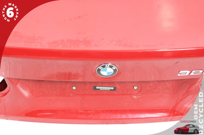 2012-2018 BMW 320i 328i F30 Rear Trunk Lid Shell Panel Assembly Red 7288757 OEM