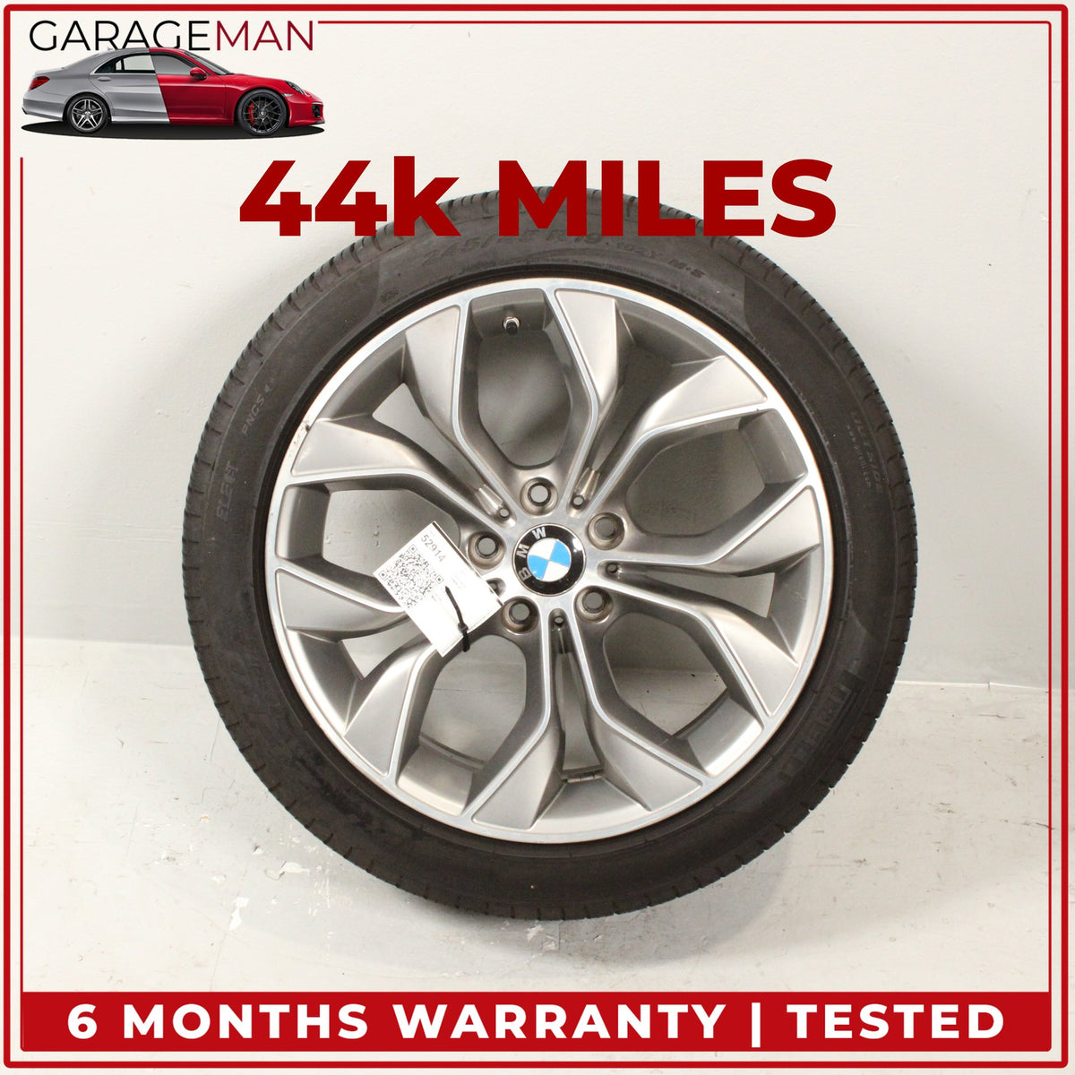 2011-2018 BMW X3 X4 F25 F26 Front or Rear Wheel Rim w/ Pirelli Tire 6862890 OEM
