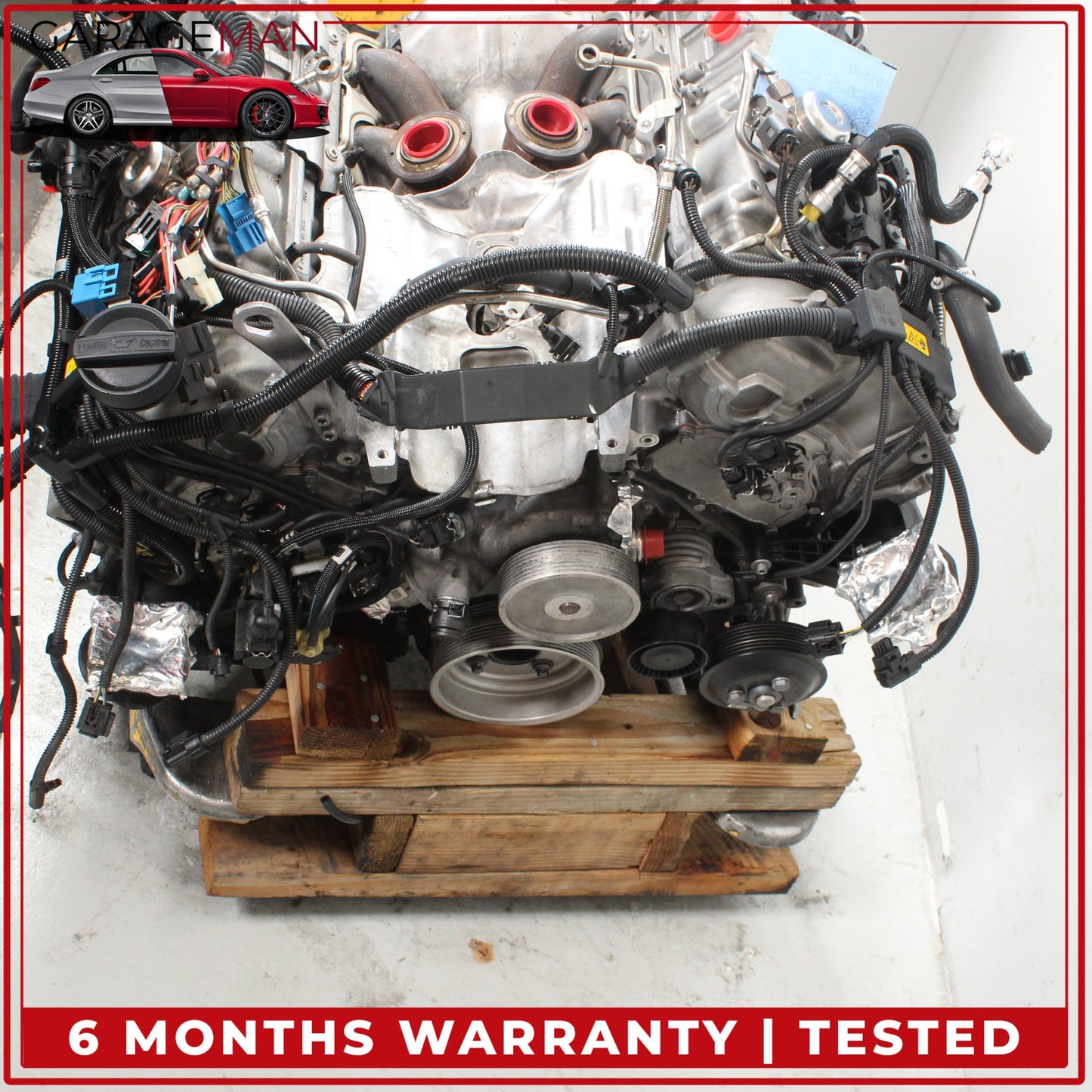 2008-2013 BMW 550i GT 650i 750i X5 X6 RWD 4.4L Engine Motor N63B44O0 OEM 154K