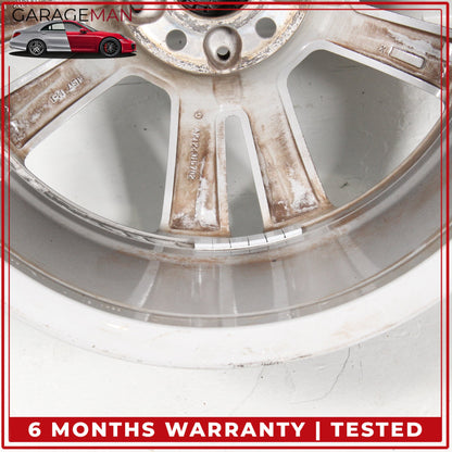 2014-2016 Mercedes W212 E350 Twin 5 Spoke Wheel Rim 8.5JX18H2ET48 2124015702 OEM