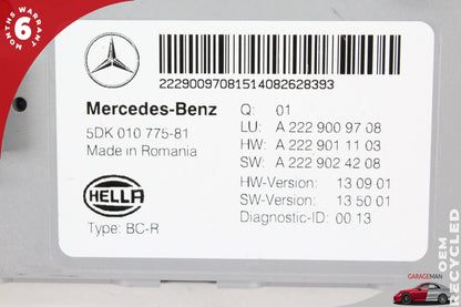 2015-2018 Mercedes W205 C300 C350e Rear Trunk SAM Control Module 2229009708 OEM