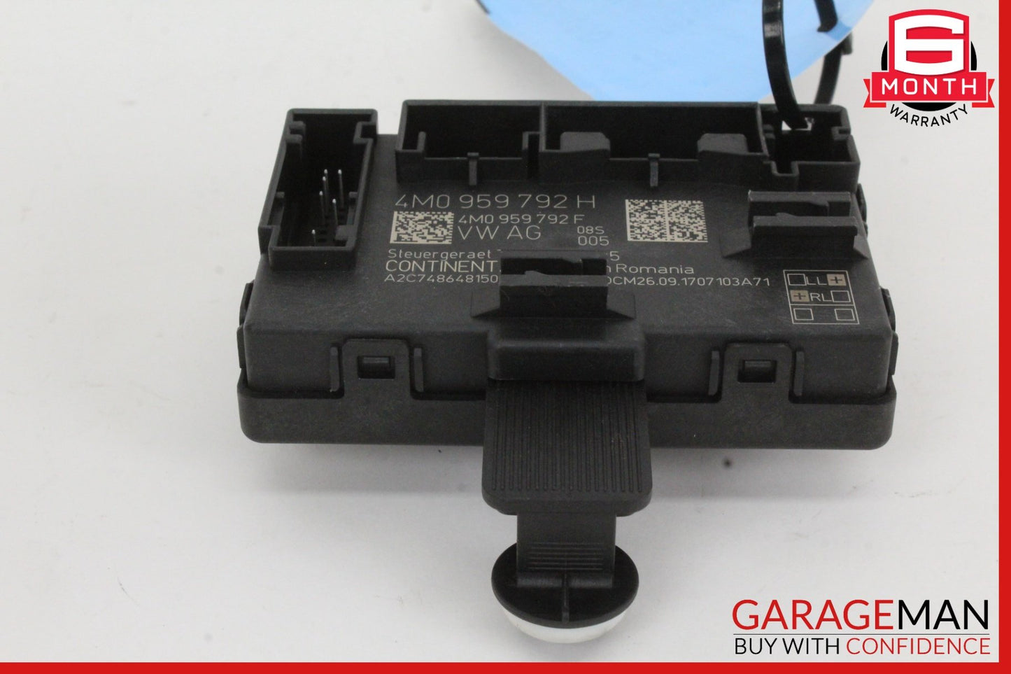 2017-2024 Audi A4 Sedan Right Front Door Control Module 4M0959792H OEM