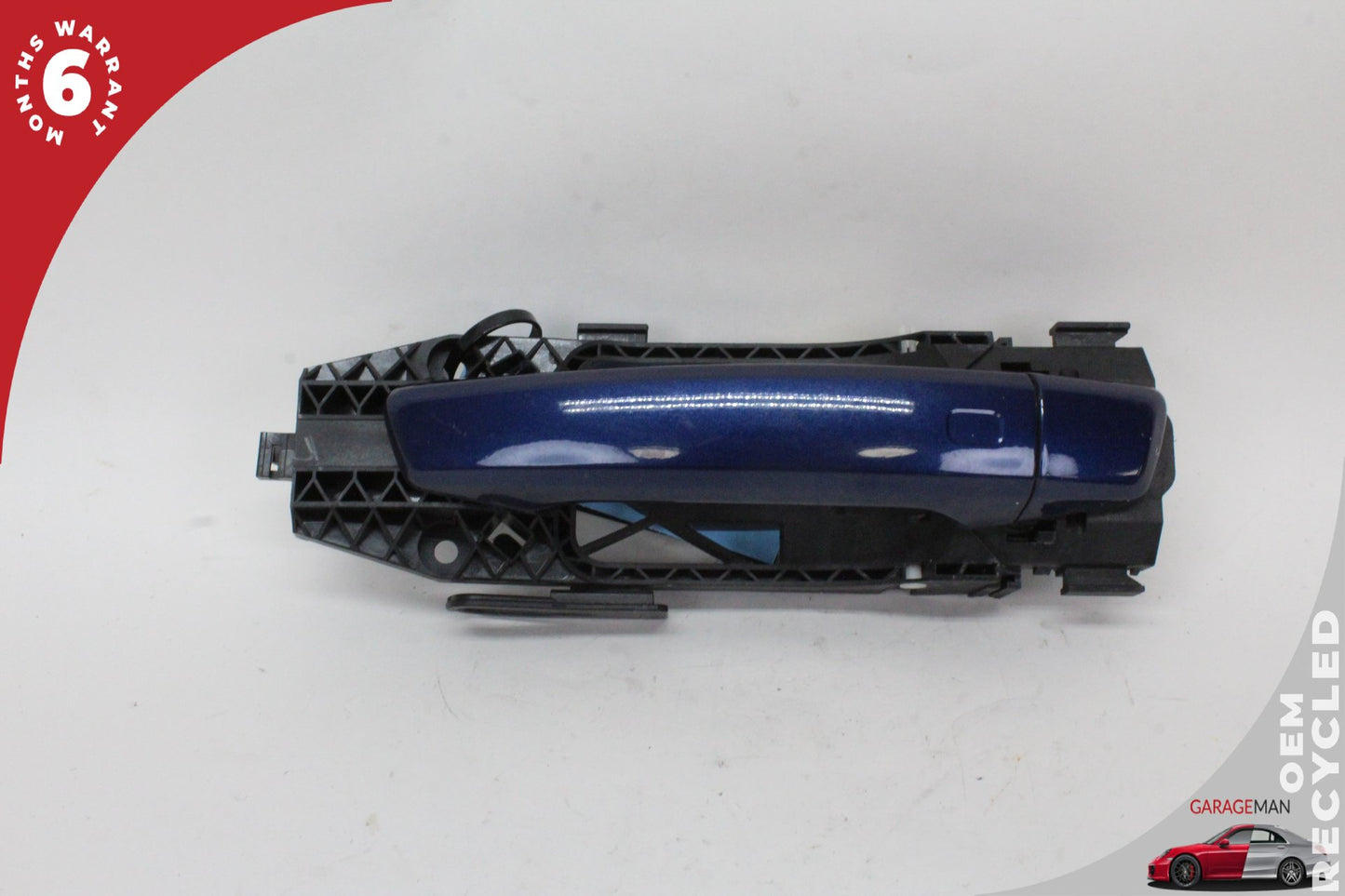 2015-2020 Audi A3 S3 RS3 Rear Left Driver Side Exterior Door Handle Blue OEM