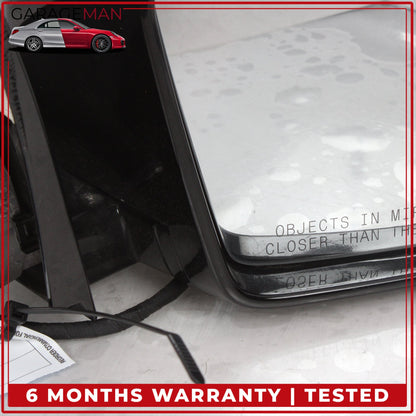 2010-2016 Mercedes W212 E350 Right Door Rear View Mirror w/ Blind Spot Black OEM