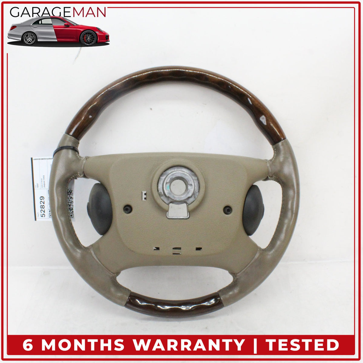 1997-2006 Jaguar XK8 XKR Center Console Dashboard Steering Wheel Wood Set OEM