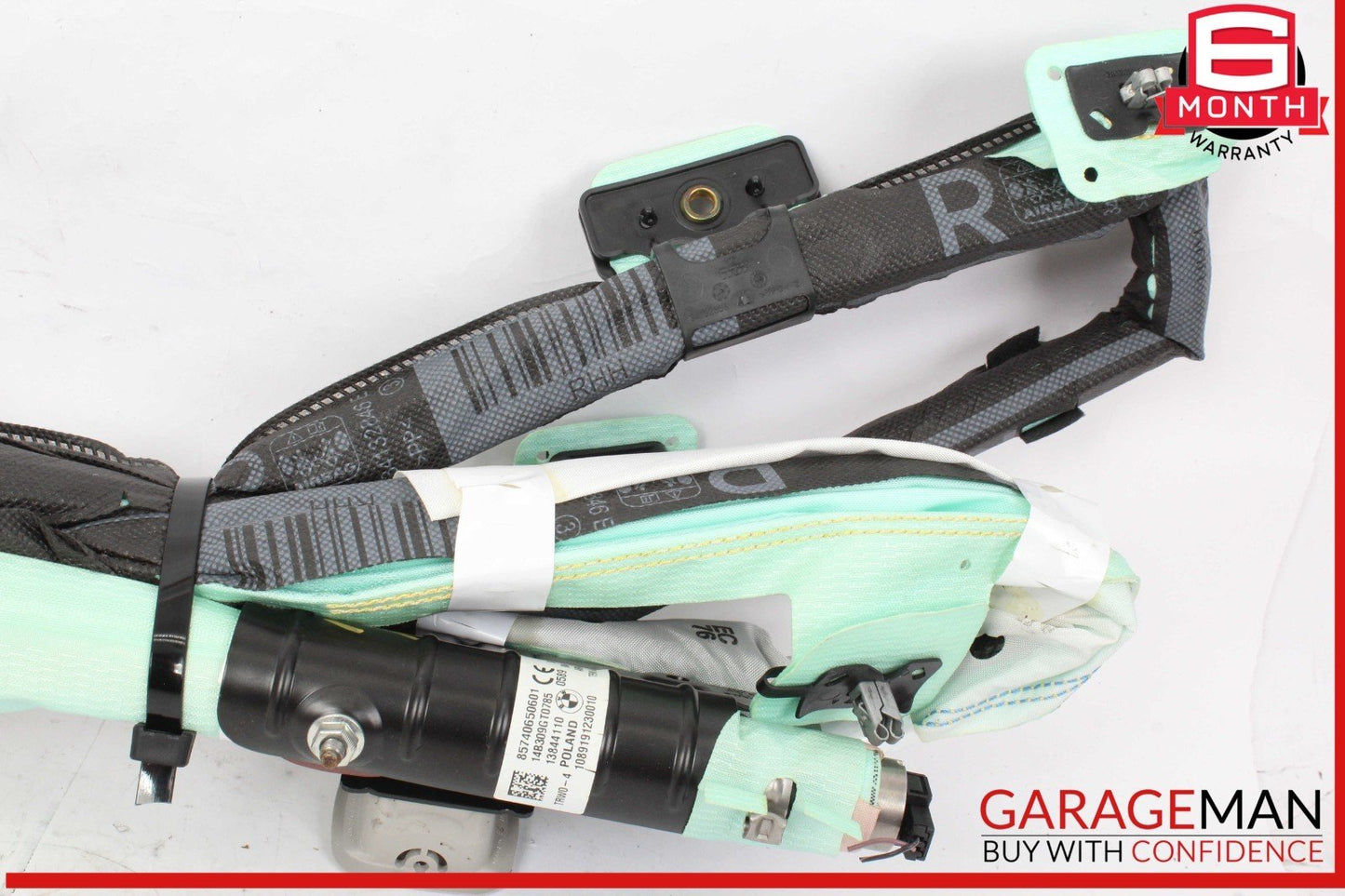 14-21 BMW i3 I01 Hybrid Right Passenger Side Roof Curtain Air Bag Airbag OEM