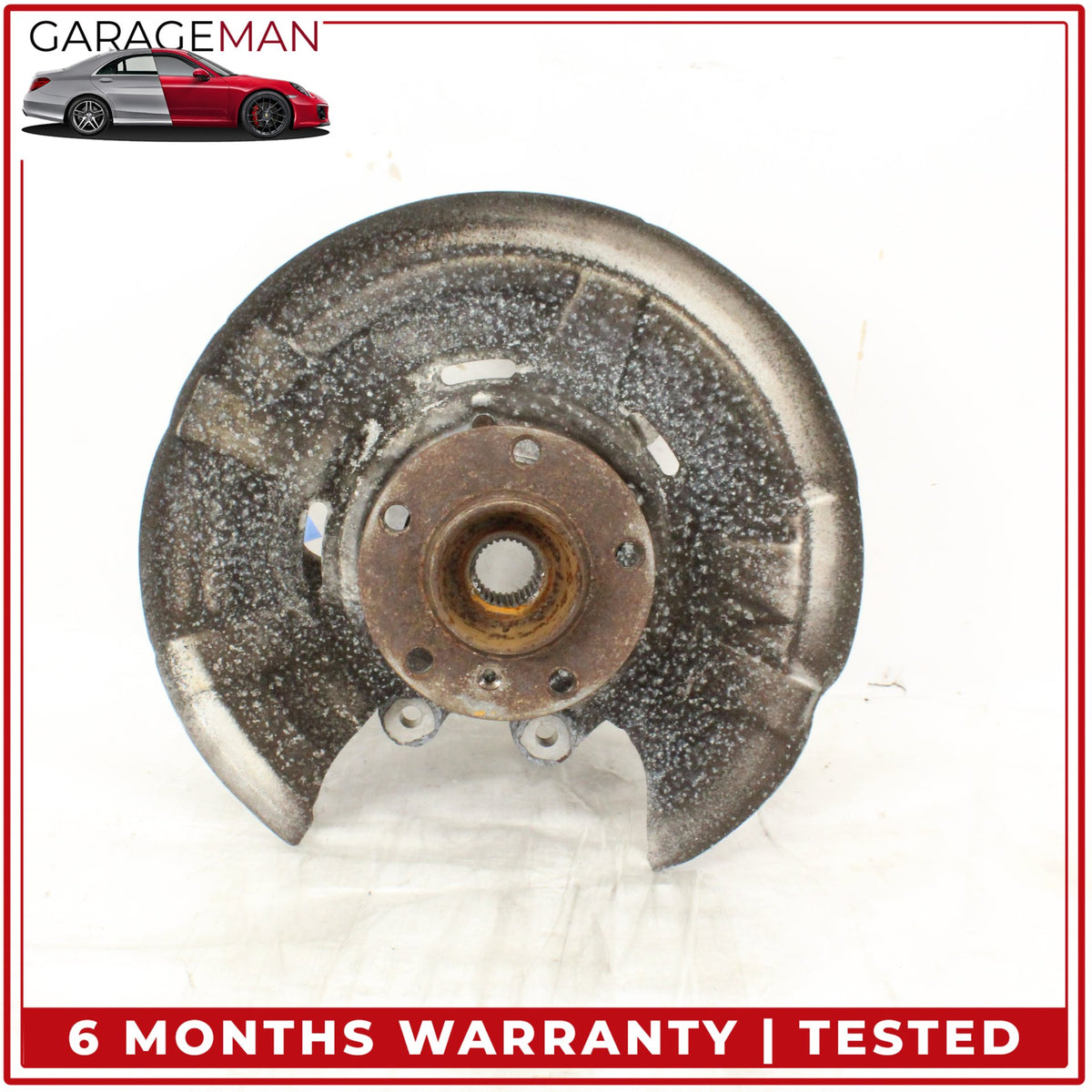 2013-2019 BMW 650i F06 AWD 4.4L Rear Left Spindle Knuckle Wheel Hub 6852891 OEM