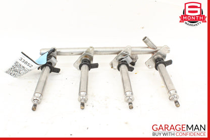 2015-2023 Mercedes W205 C300 W213 E300 M274 Fuel Rail Line w/ Injectors OEM