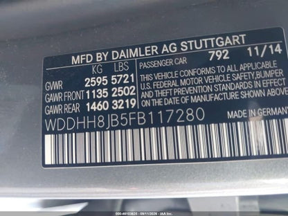 Parting Out- 2015 Mercedes-Benz E350 W212- 283
