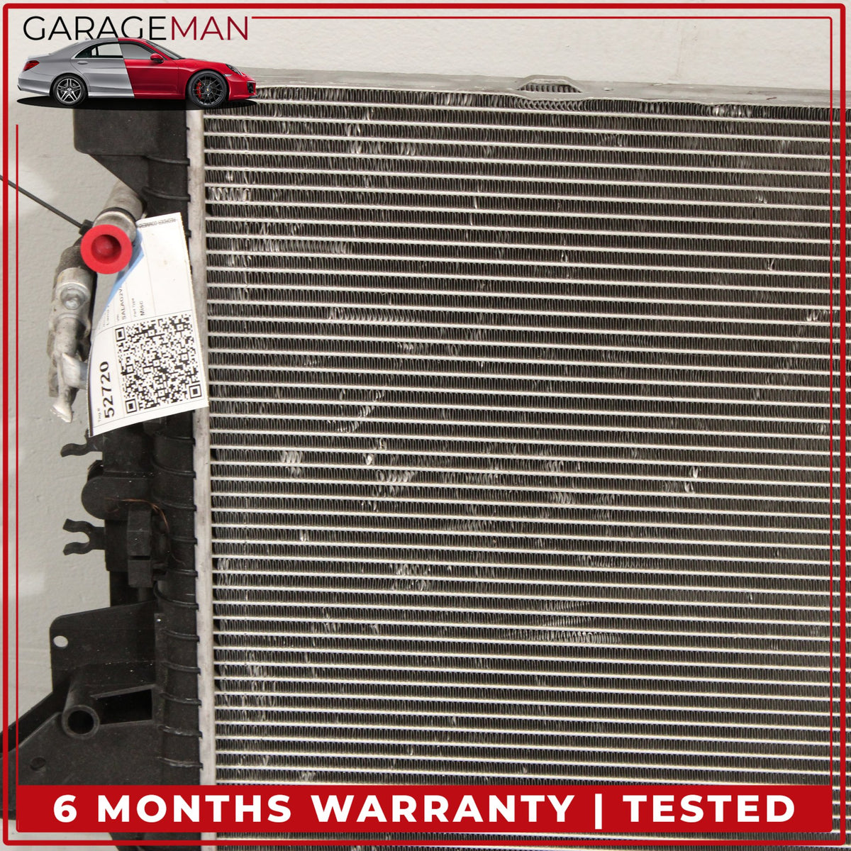 2010-2016 Land Rover LR4 L319 Engine Cooling Radiator AC A/C Condenser Assembly