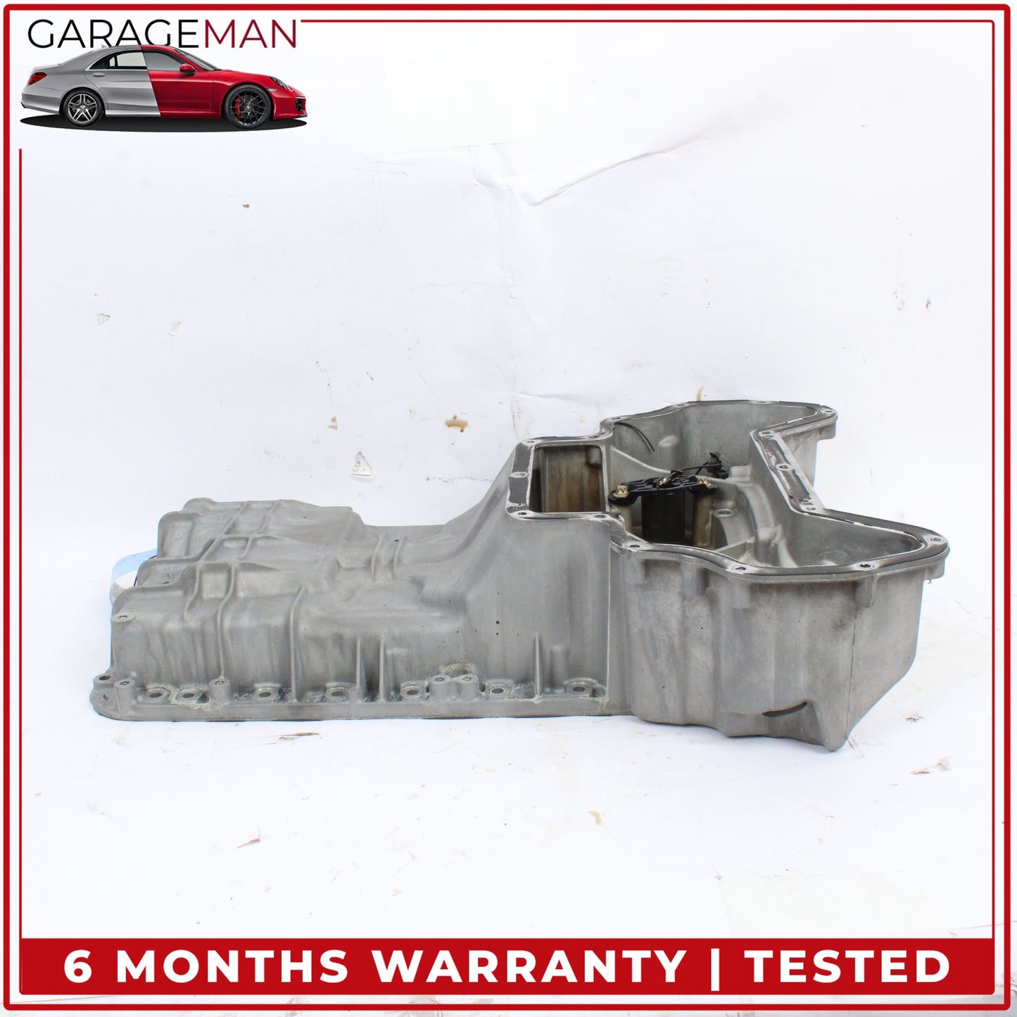 2005-2011 Mercedes W211 E350 Engine Upper Oil Sump Baffle Pan 2720142102 OEM