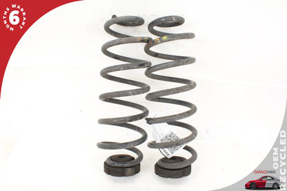 2009-2017 Audi SQ5 Q5 Rear Left and Rear Right Side Coil Spring Set of 2 OEM
