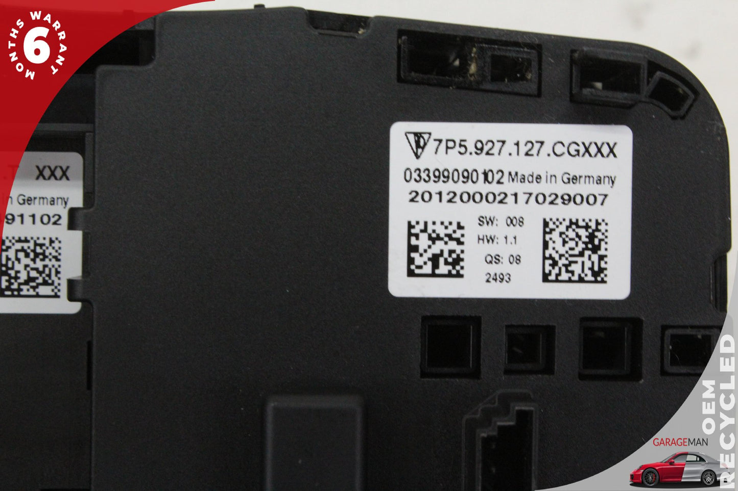 2011-2014 Porsche Cayenne 958 Suspension Mode Selector Control Switch Panel OEM