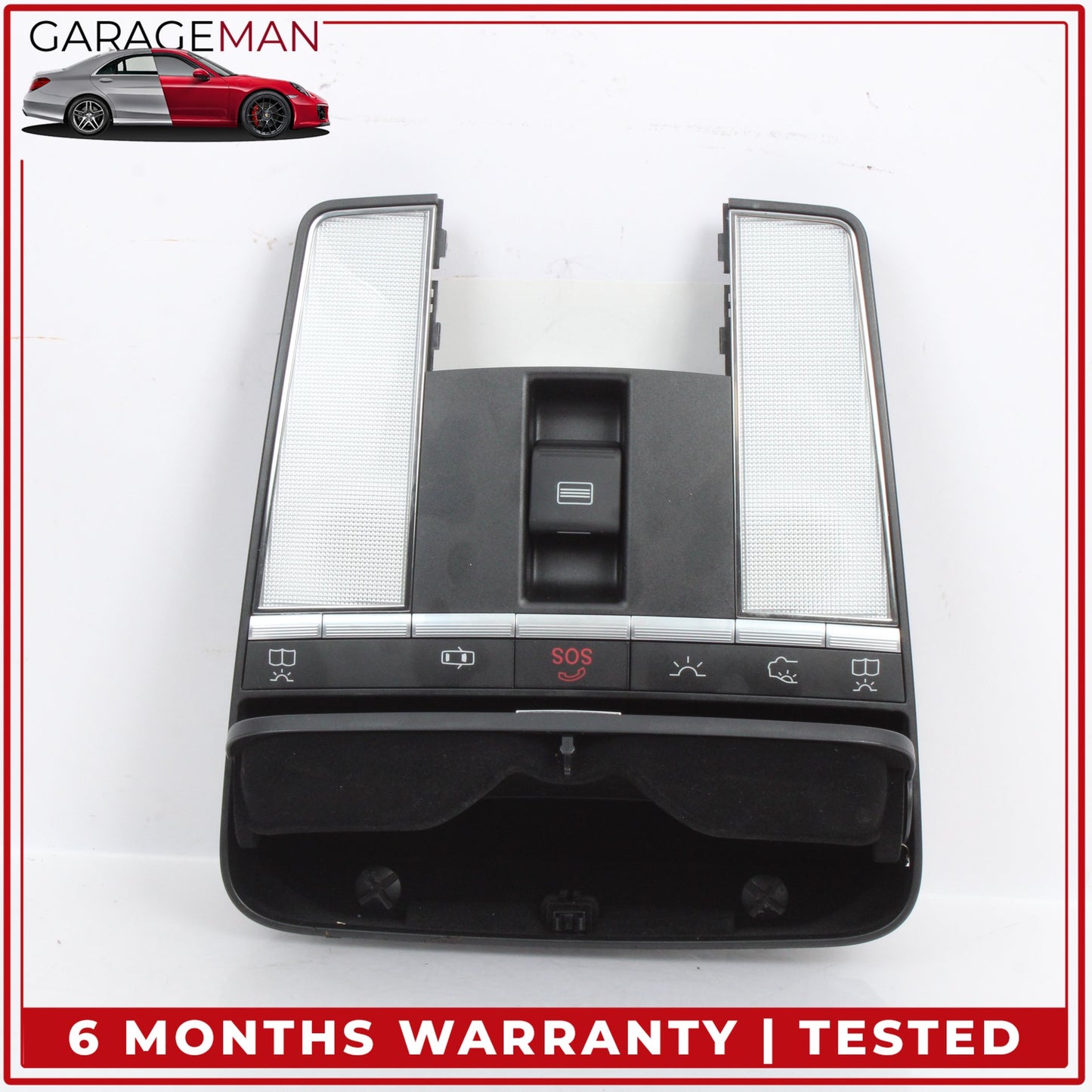 2007-2014 Mercedes-Benz CL550 W216 Coupe Overhead Dome Light Sunroof Control 2168705826 OEM