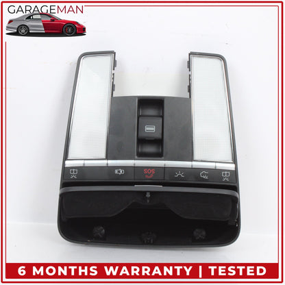 2007-2014 Mercedes-Benz CL550 W216 Coupe Overhead Dome Light Sunroof Control 2168705826 OEM