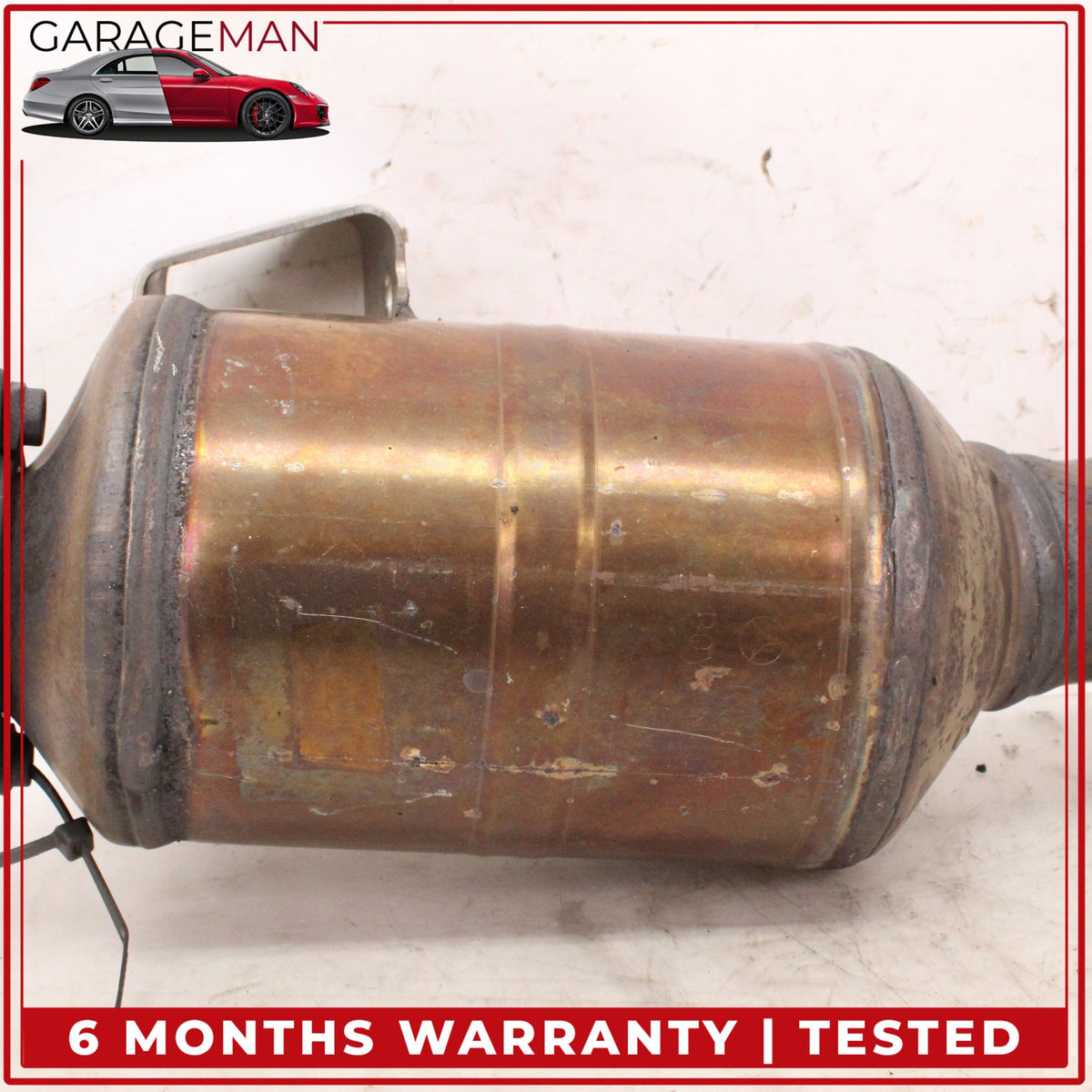 2015-2017 Mercedes-Benz S550e W222 Exhaust Downpipe 2224904014 OEM