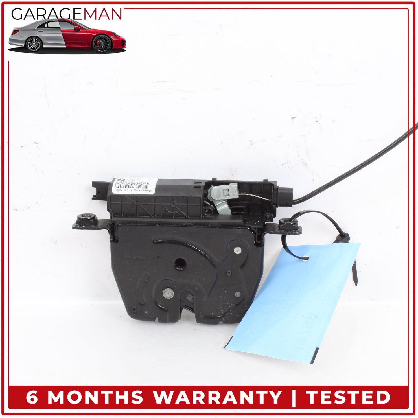 2012-2019 BMW 650i 640i F06 Rear Trunk Lid Lock Latch Actuator 7191212 OEM